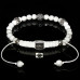 Howlite Silver Bracelet / Relaxation-Patience-Memory